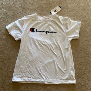 White champion T-shirt